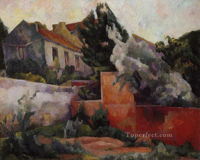 パリ郊外 1918年 ディエゴ・リベラ油絵